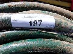 LOT: (2) GARDEN HOSES - GREEN & YELLOW