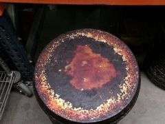 STACK OF LARGE STOVE DRUM COVERS, 50 QTY