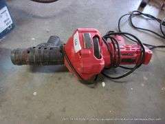 BAUER SELF FEEDING HANDHELD DRAIN CLEANER - NO CABLE