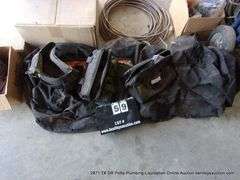 LOT: TOOLBAGS, C-CLAMPS