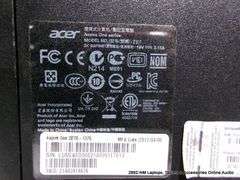 ACER ASPIRE ONE INTEL ATOM WINDOWS 7 STARTER - NO POWER CORD