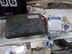 LOT: PERMATEX, RATCHET, BIKE PUMP, ELECTRIC HEATER PARTS