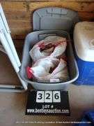 POLY TOTE: SHOES, RAGS, CLOTHES