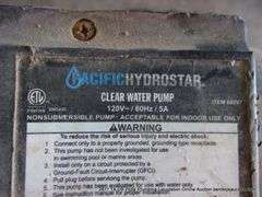 PACIFIC HYDROSTAR CLEAR WATER PUMP