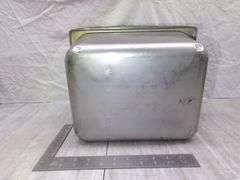 STACK OF STAINLESS STEEL PANS, 8 QTY