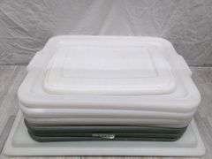 VARIETY OF ASSORTED LIDS QTY 10