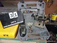 LOT: DREMEL - MISSING PIECES, DREMEL PLUNGER ROUTER ROTARY TOOL - MISSING PIECES