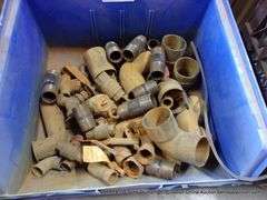 BLUE BIN: PIPE FITTINGS, BALL VALVES