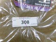 IRON CO TAN MEN'S PANTS, SIZE 36X32