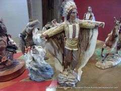 LOT: (4) INDIGINOUS FIGURINES