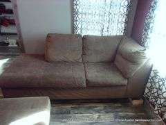 3-PIECE SOFA W/ MATCHING OTTOMAN