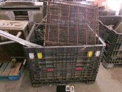 CRATE TABLE AND MISC. ITEMS, CONTENTS ONLY