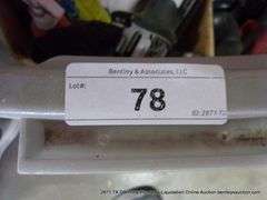 PLASTIC CONTAINER: MISC TOOLS & GAS GAUGES, ETC