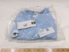 MEN'S BLUE ACTIVE TEE, SIZE SMALL