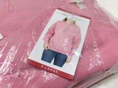 PINK WOMEN'S PULLOVER, SIZE XL