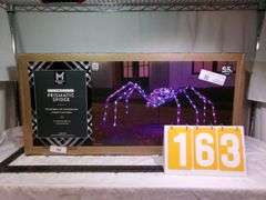 PRE-LIT PRISMATIC SPIDER - 120 LIGHTS