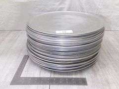 STACK OF PIZZA PANS, 34 QTY