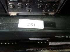 3-SHELF GLASS TV STAND