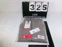 WOMEN'S HALF ZIP PULLOVER, SIZE XS, TAN