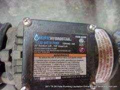 PACIFIC HYDROSTAR CLEAR WATER PUMP