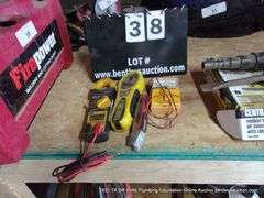 LOT: STRAIT-LINE, LIVE WIRE TOOL, VOLT METERS
