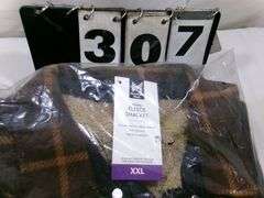 MEN'S FLEECE SHACKET, SIZE XXL