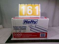 HEFTY PAPER WRAPPED JUMBO STRAWS