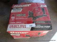 BAUER DUAL POWER TRANSFER PUMP