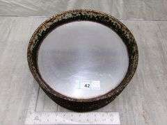 STACK OF LARGE STOVE DRUM COVERS, 18 QTY