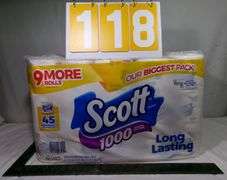 SCOTT BIG PACK OF TOILET PAPER