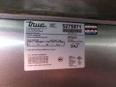 TRUE DOUBLE DOOR COMMERCIAL REFRIGERATOR