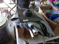 BOX: TARP, ROOF JACK, PIPE