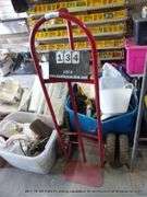 RED TWO WHEEL DOLLY