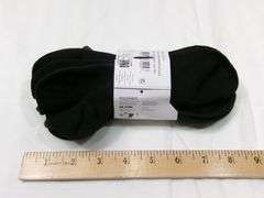 UNDERARMOR BLACK NO SHOW SOCKS