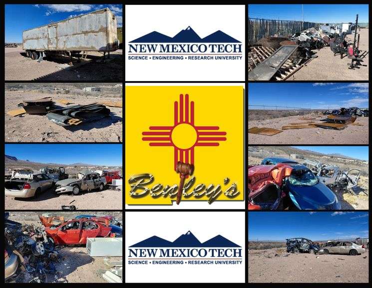2901-NM New Mexico Tech Scrap Metal Onsite Online Auction