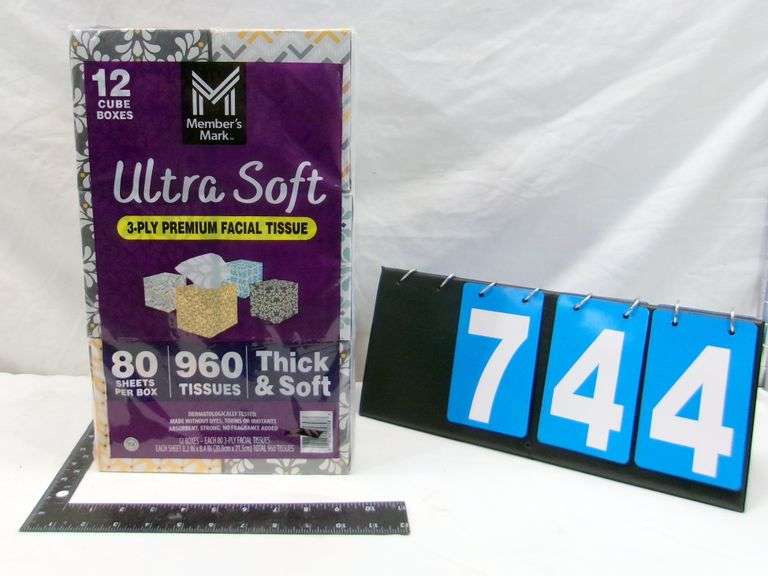 ULTRA SOFT 3 PLY FACIAL TISSUE
