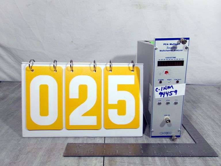 OXFORD PCA-MULTIPORT TENNELEC MULTICHANNEL ANALYZER