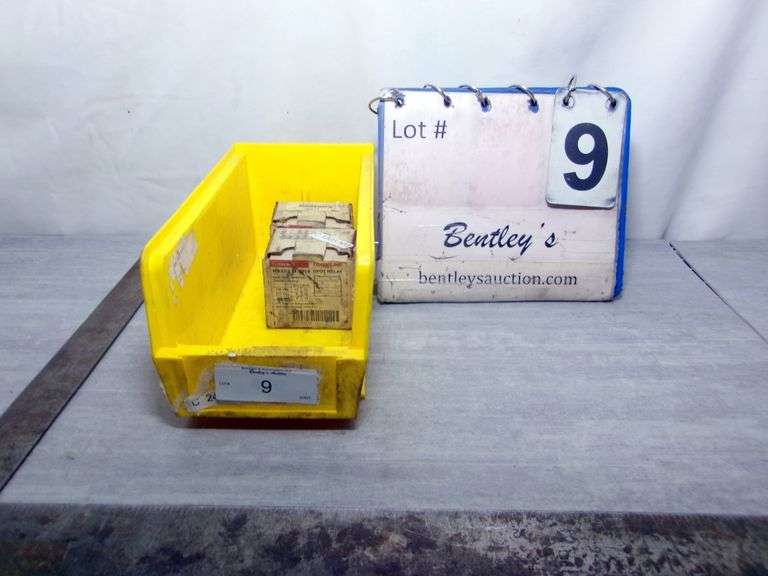 HONEYWELL R8222 D1014, DPDT RELAY  - CONTENTS ONLY! 2 X MONEY