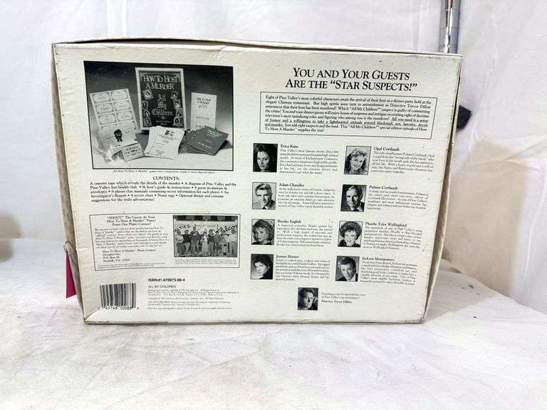 DECIPHER NO. 88 ALL MY CHILDREN - HOW TO HOST A MURDER GAME