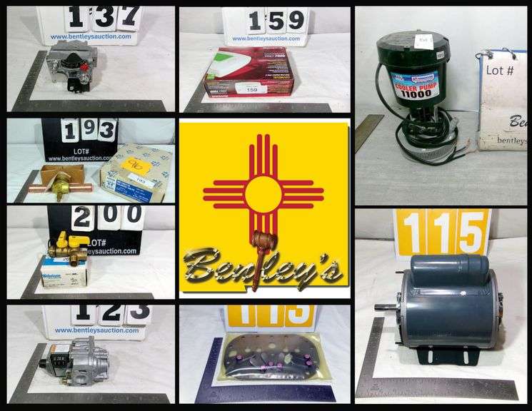 2887-NM Surplus HVAC Parts Online Auction