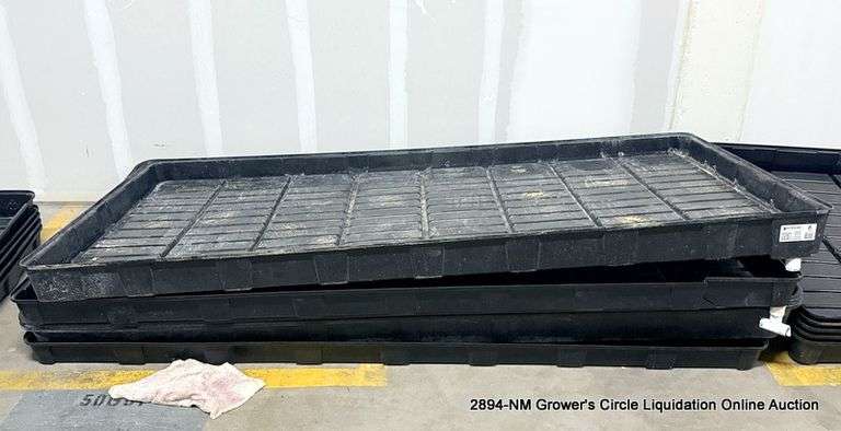 5 - BOTANICARE 4 X8 RACK TRAY W/ 6" DRAIN - 5 X MONEY