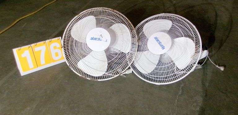 HURRICANE SUPREME 16IN. WALL MOUNT FAN, QTY 2