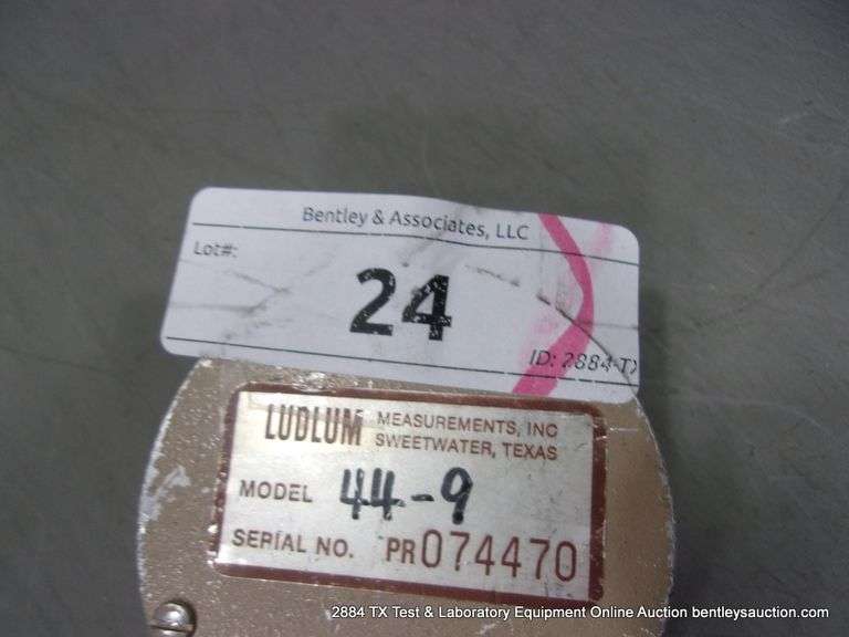LUDLUM MEASUREMENTS MODEL: 44-9 ALPHA-BETA-GAMMA SENSOR