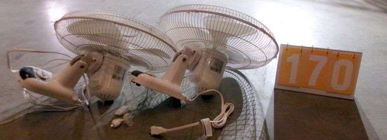 HURRICANE SUPREME 16IN. WALL MOUNT FAN, QTY 2