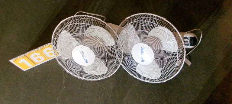HURRICANE SUPREME 16IN. WALL MOUNT FAN, QTY 2