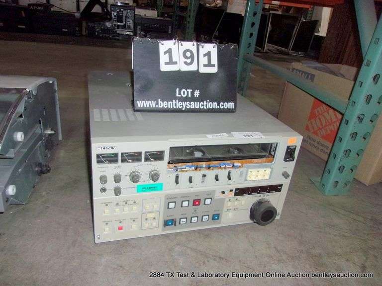 SONY COMMERCIAL VIDEO RECORDER