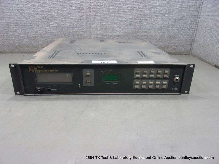VIDEO TEK DDM-510 MODULATOR/DECODER