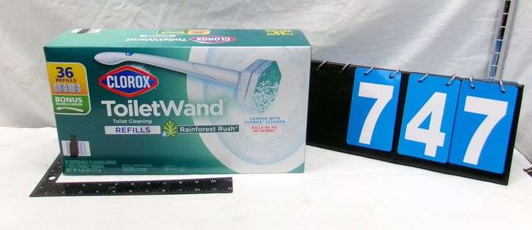 CLOROX TOILET WAND REFILL PADS/HANDLE