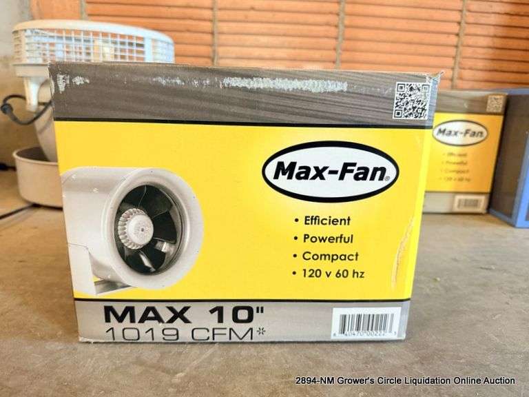 MAX-FAN 10IN. 1019 CFM