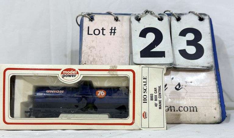 MODEL POWER HO-SCALE MEHANO UNION 10295 1 HATCH TANKER CAR